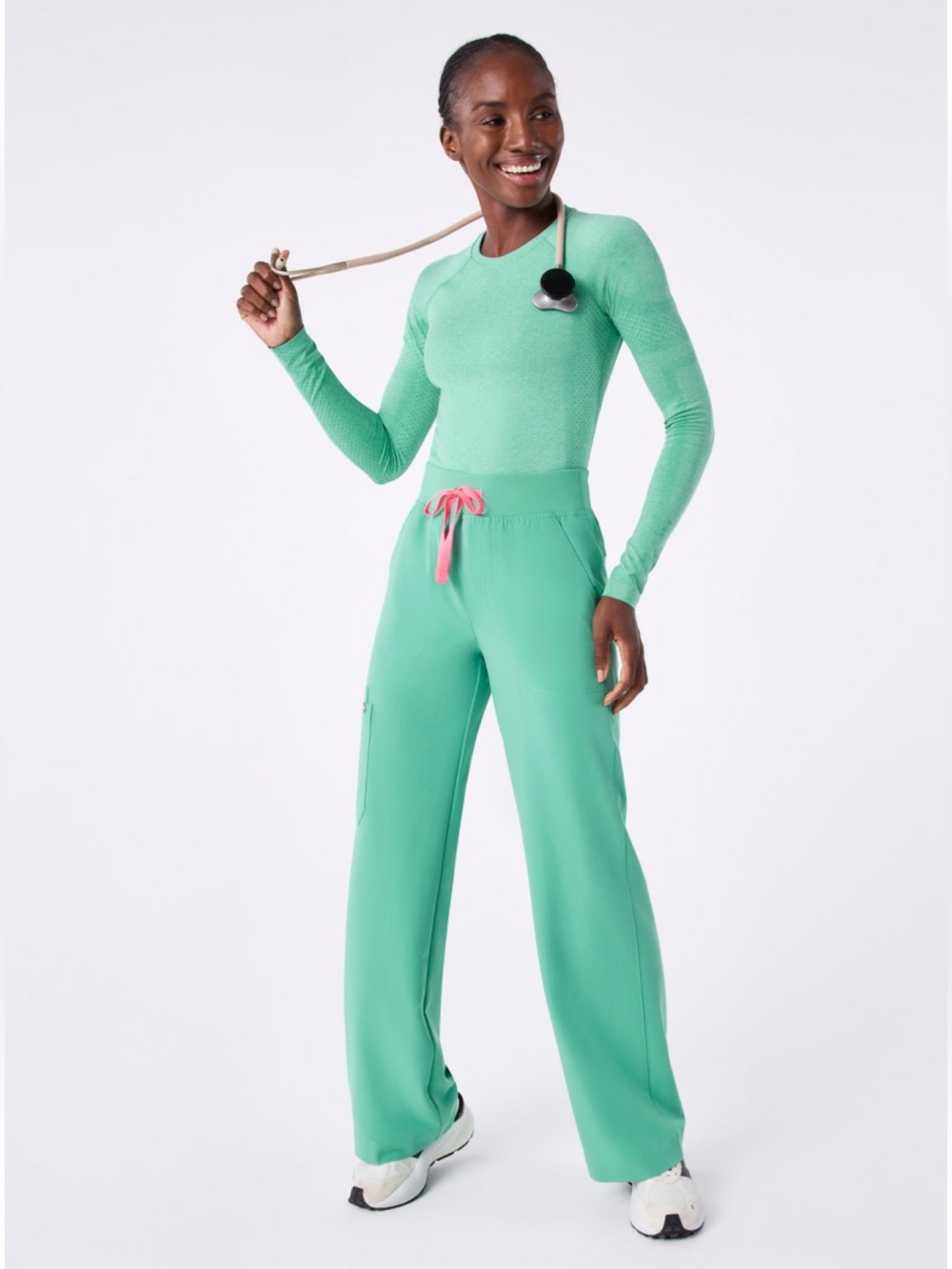 FIGS LIMITED EDITION SURGICAL GREEN RAFAELA + ISABEL SET